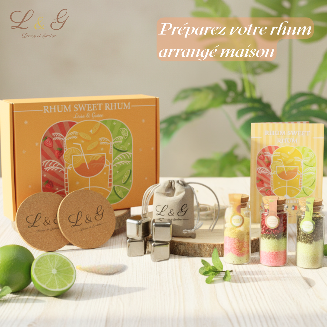 Rhum Sweet Rhum - Coffret Cocktail Rhum Arrangé