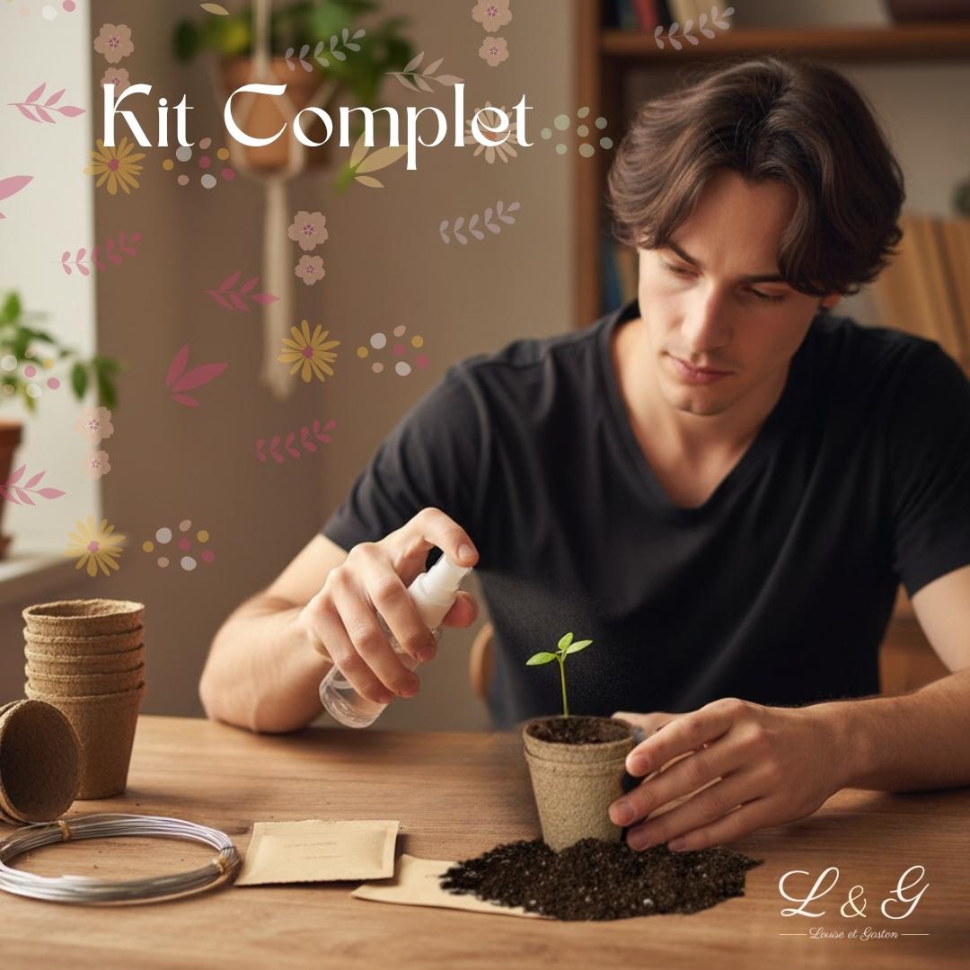Kit 6 Bonsaï à faire pousser – Idée Cadeau Jardinage