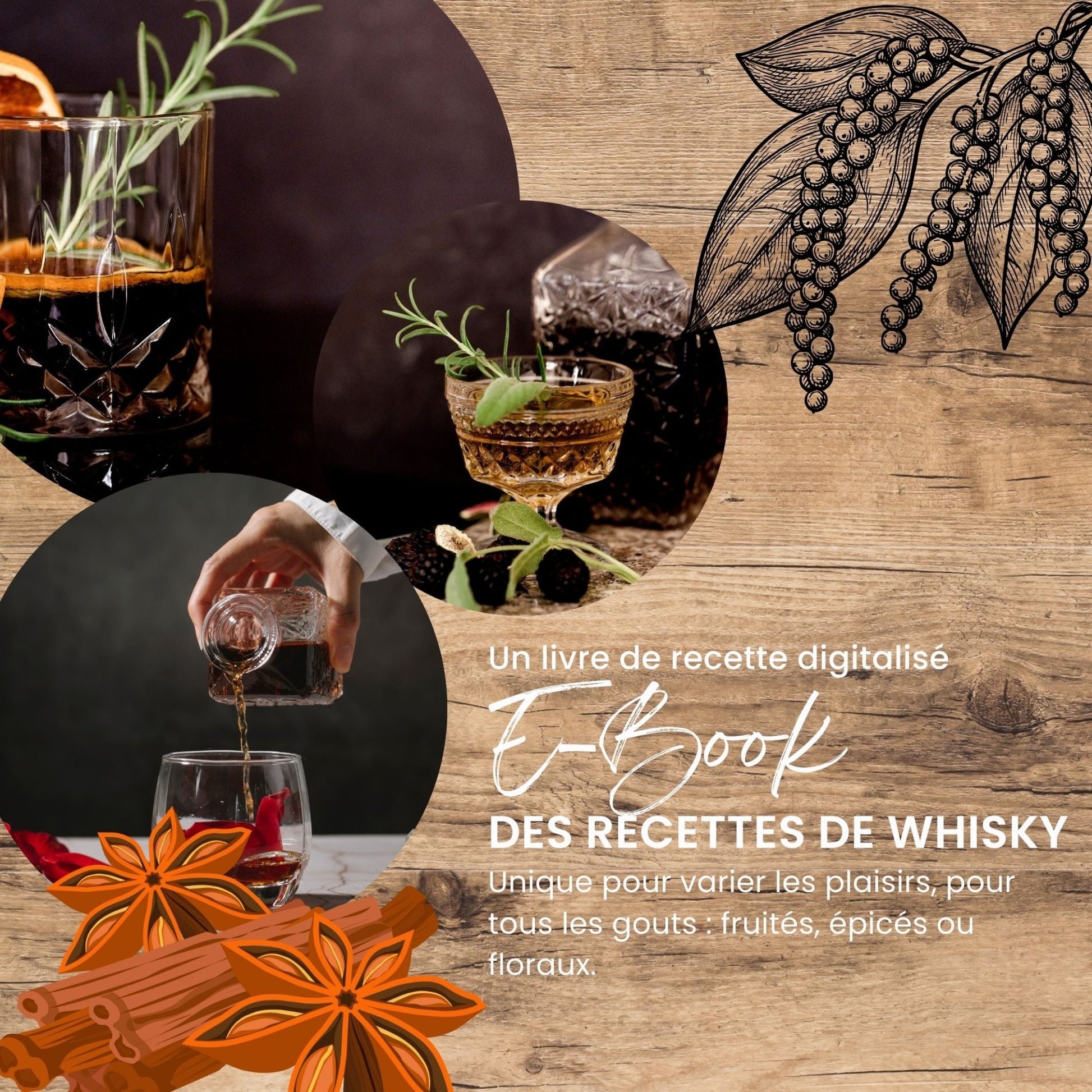 Ebook de recettes de whisky arrangé