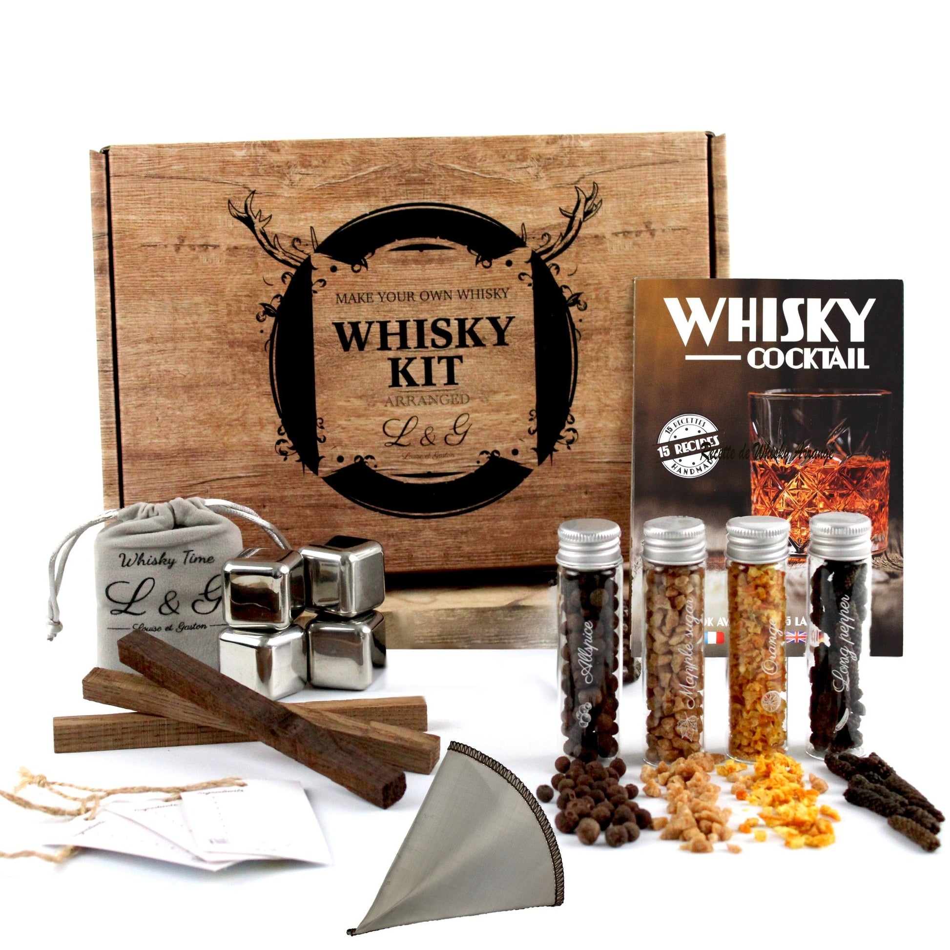 Présentation du kit whisky maison 